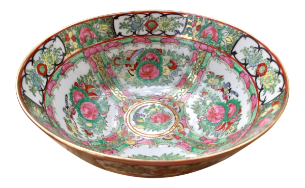 Rose Medallion bowl for sale