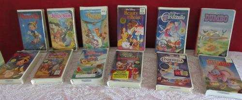 Rare Disney VHS tapes